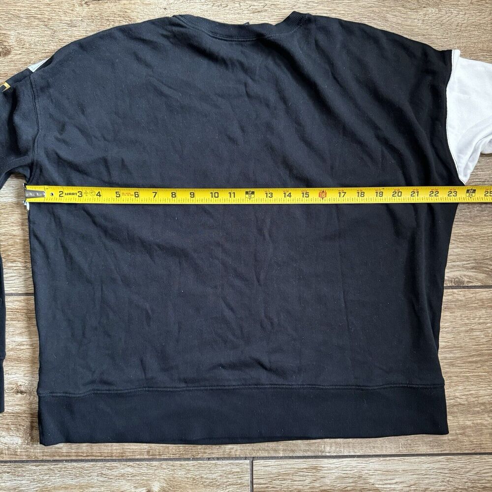 Lauren Ralph Lauren Women's Sweatshirt Black White M Graphic Boat Yacht Logo - Picture 12 of 12